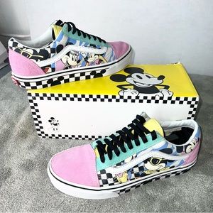 VANS x DISNEY Old Skool MICKEY MINNIE MOUSE Men's 7.5 / Women's 9 Shoes *Read*